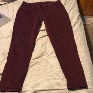 Maurices jeggings size Large